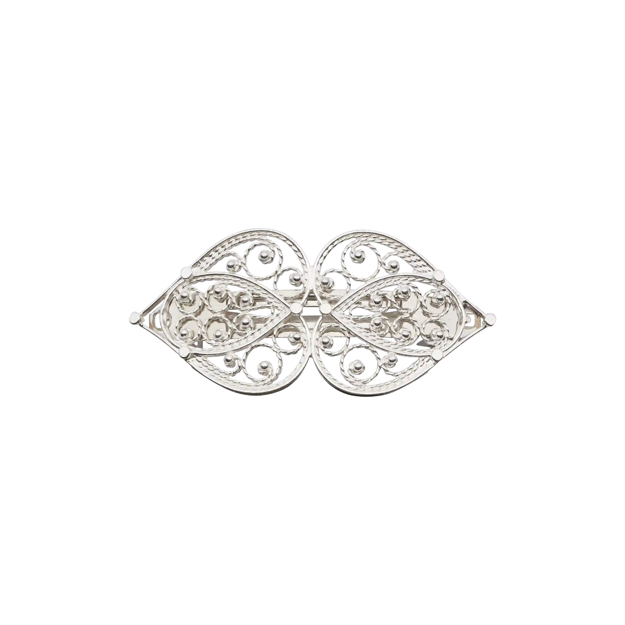 Hårspenne, hjertefiligran, hardangerbunad